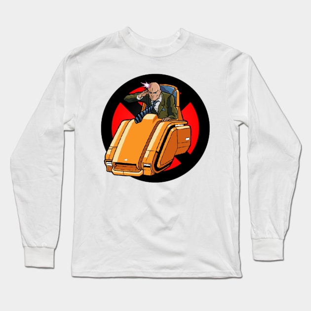 Bald Guy Long Sleeve T-Shirt by TheM6P